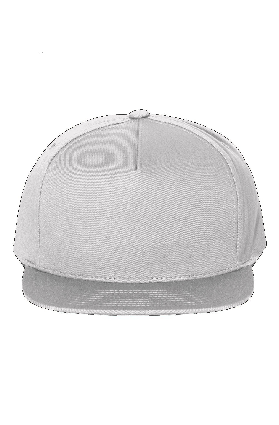 5-Panel Cotton Twill Snapback Cap