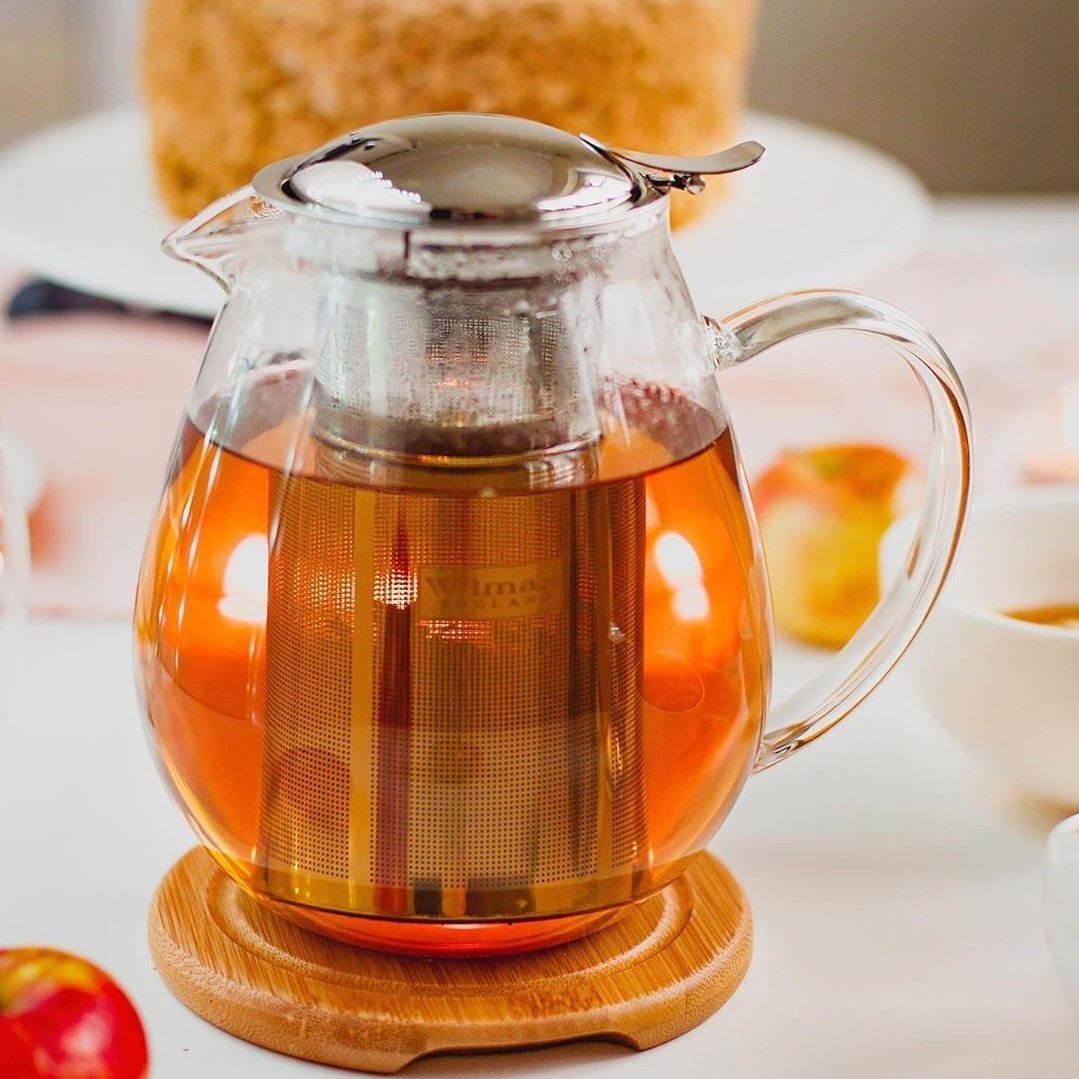 Thermo Glass Teapot 20 Fl Oz | High temperature and shock resistant