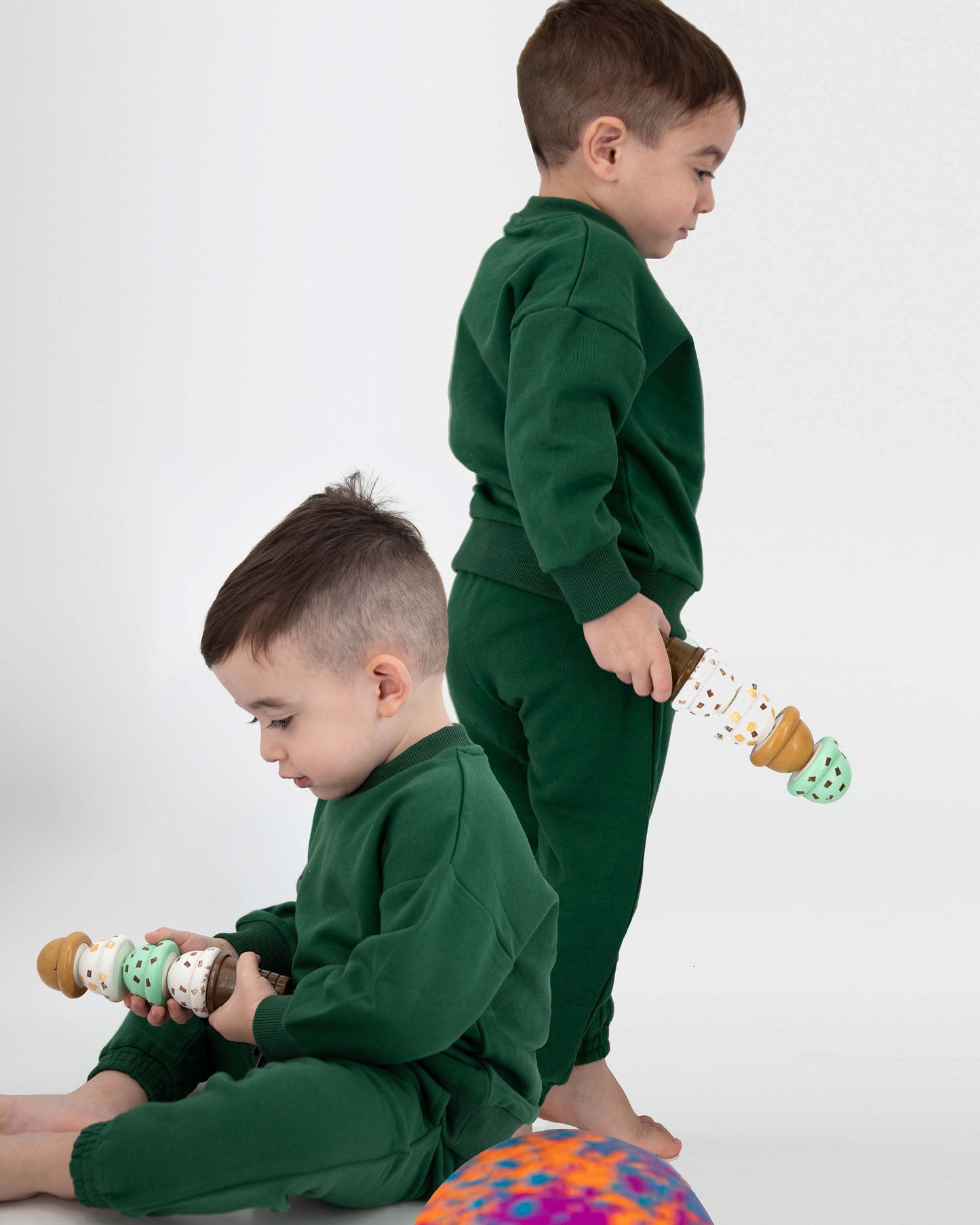 Jamie Kids Cotton Sweatsuit Set