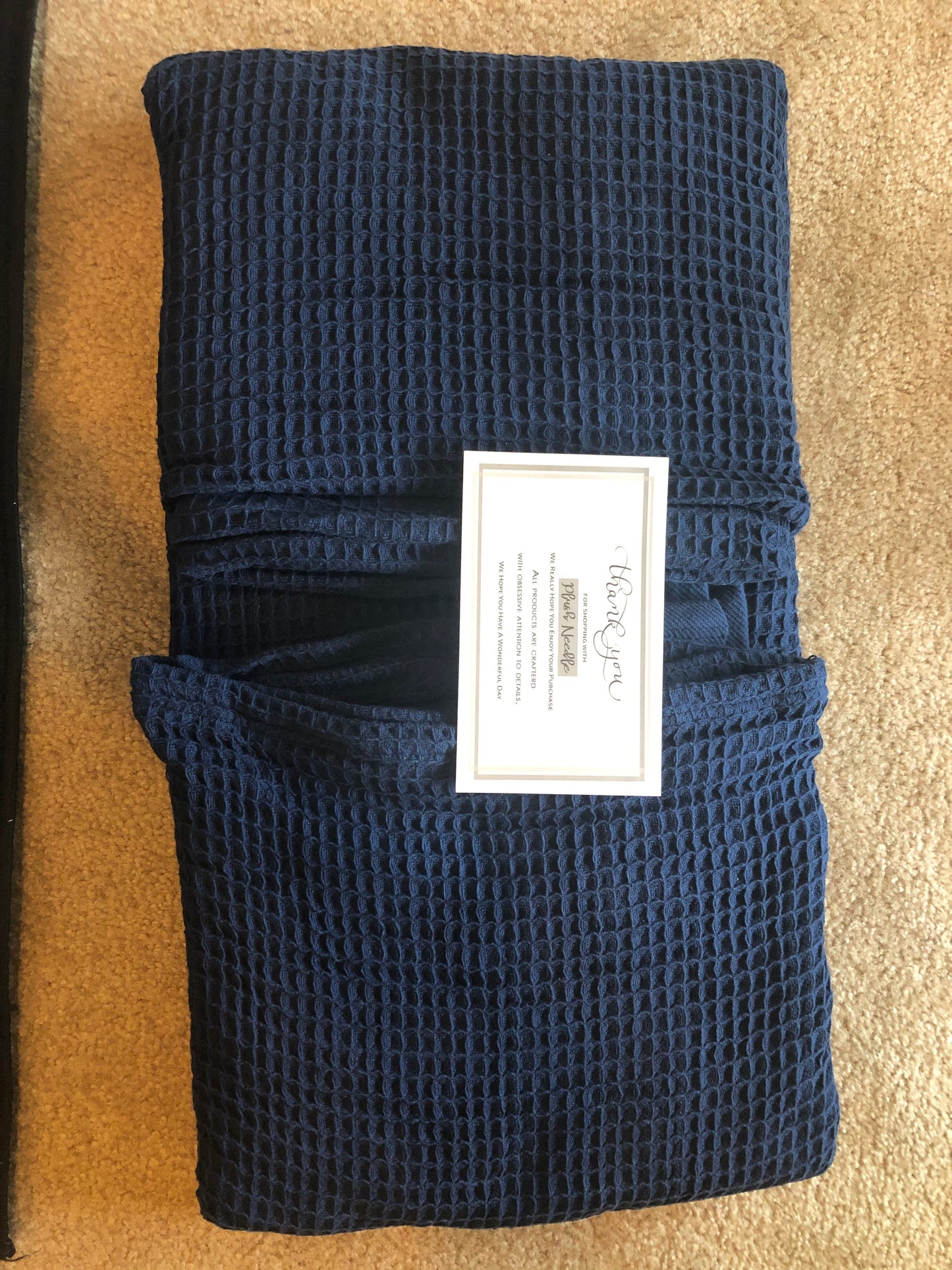 Cotton Thermal Blanket Waffle Weave