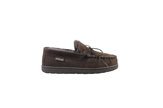 Men's Deluxe Moccasin - Chocolate