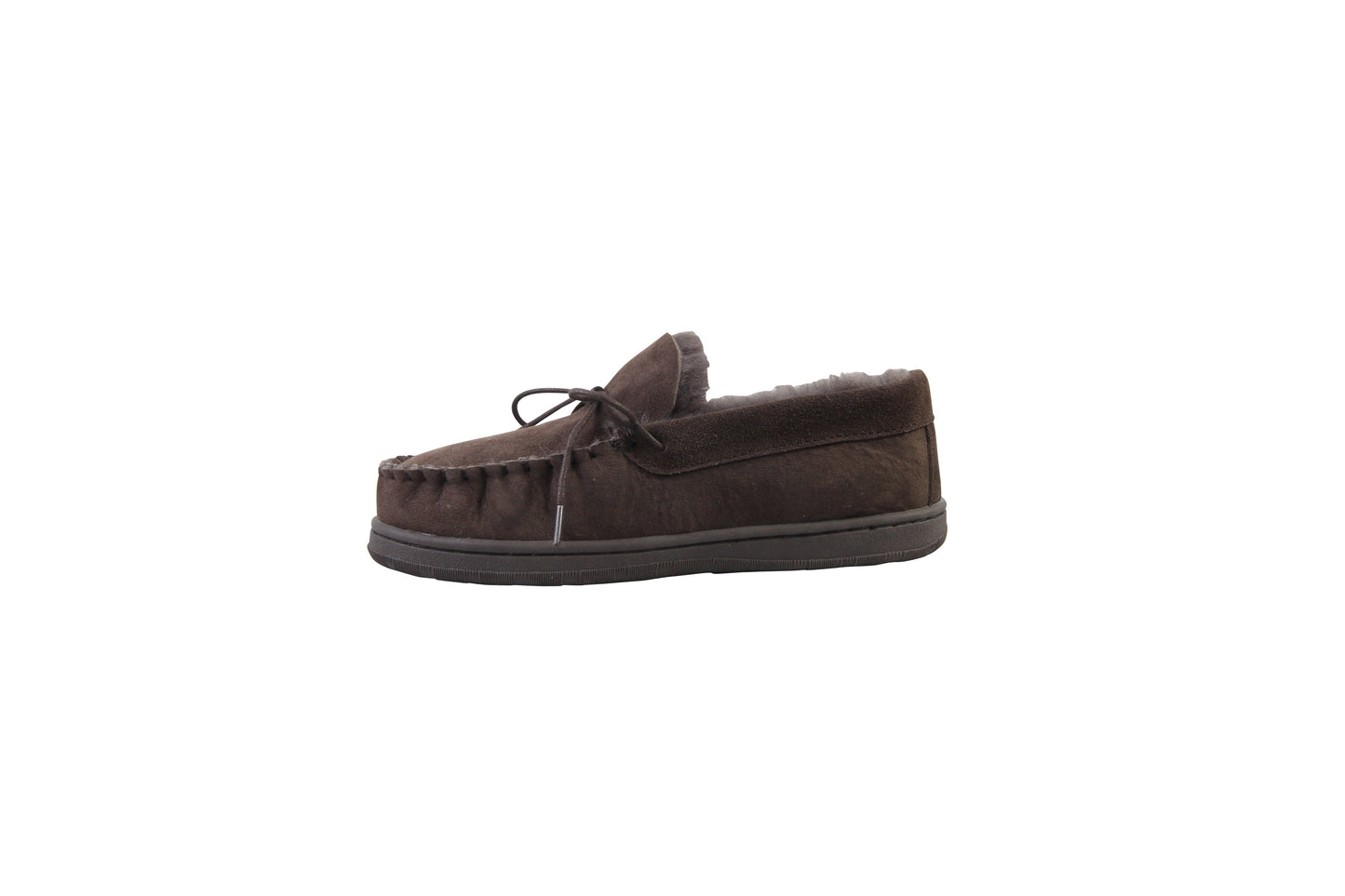 Men's Deluxe Moccasin - Chocolate