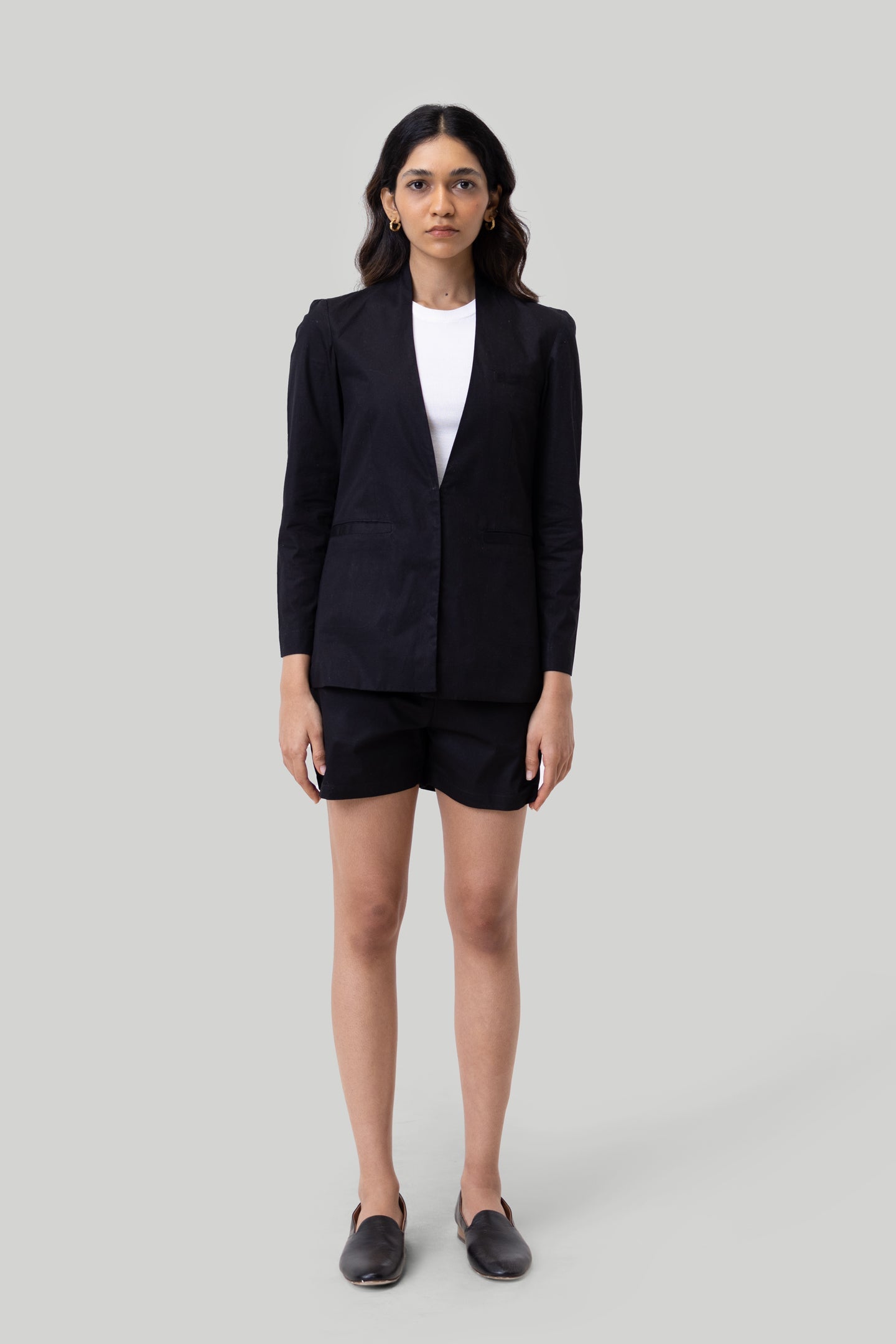 Summer Heat Blazer in Black