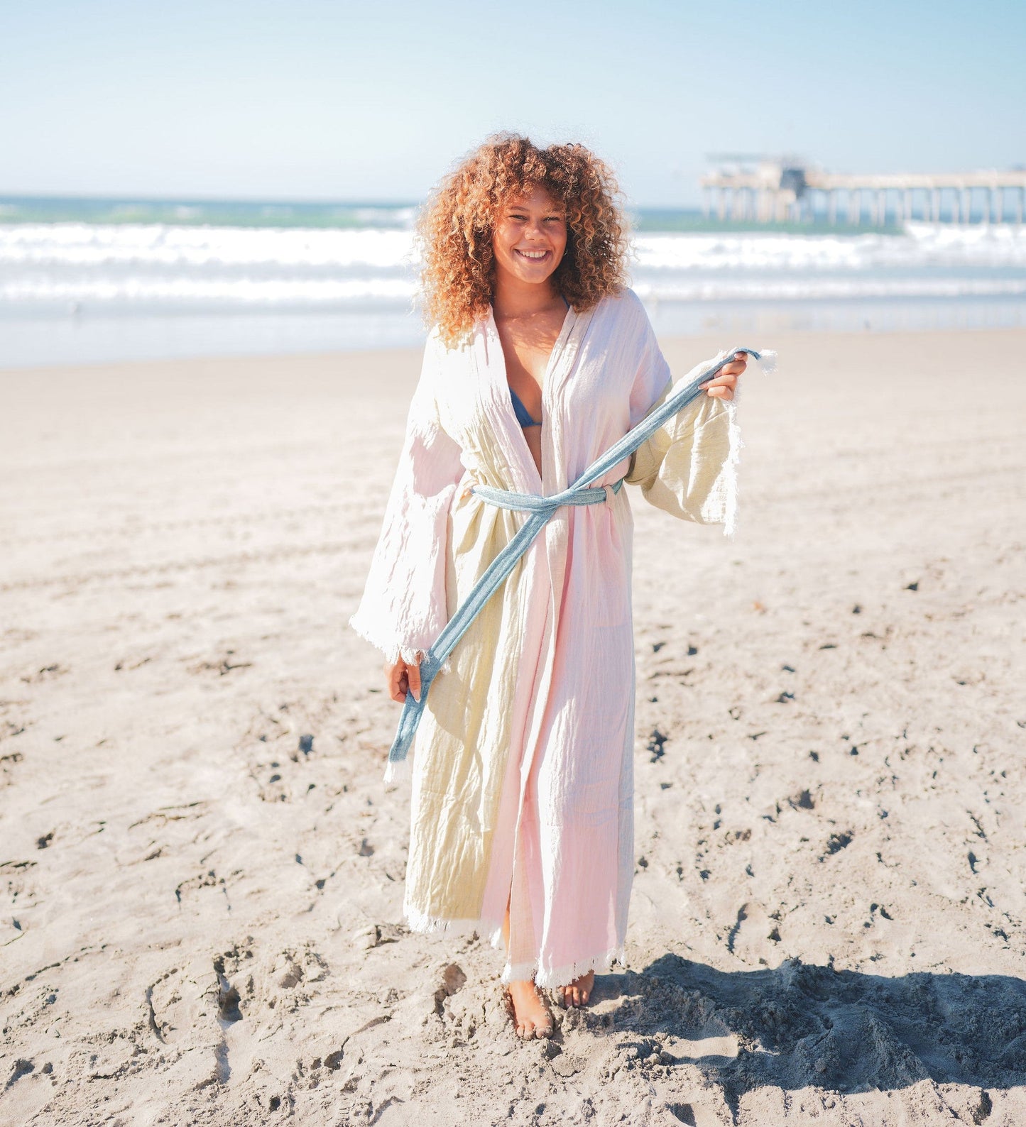 Muslin Cotton Soft Kimono Bathrobe