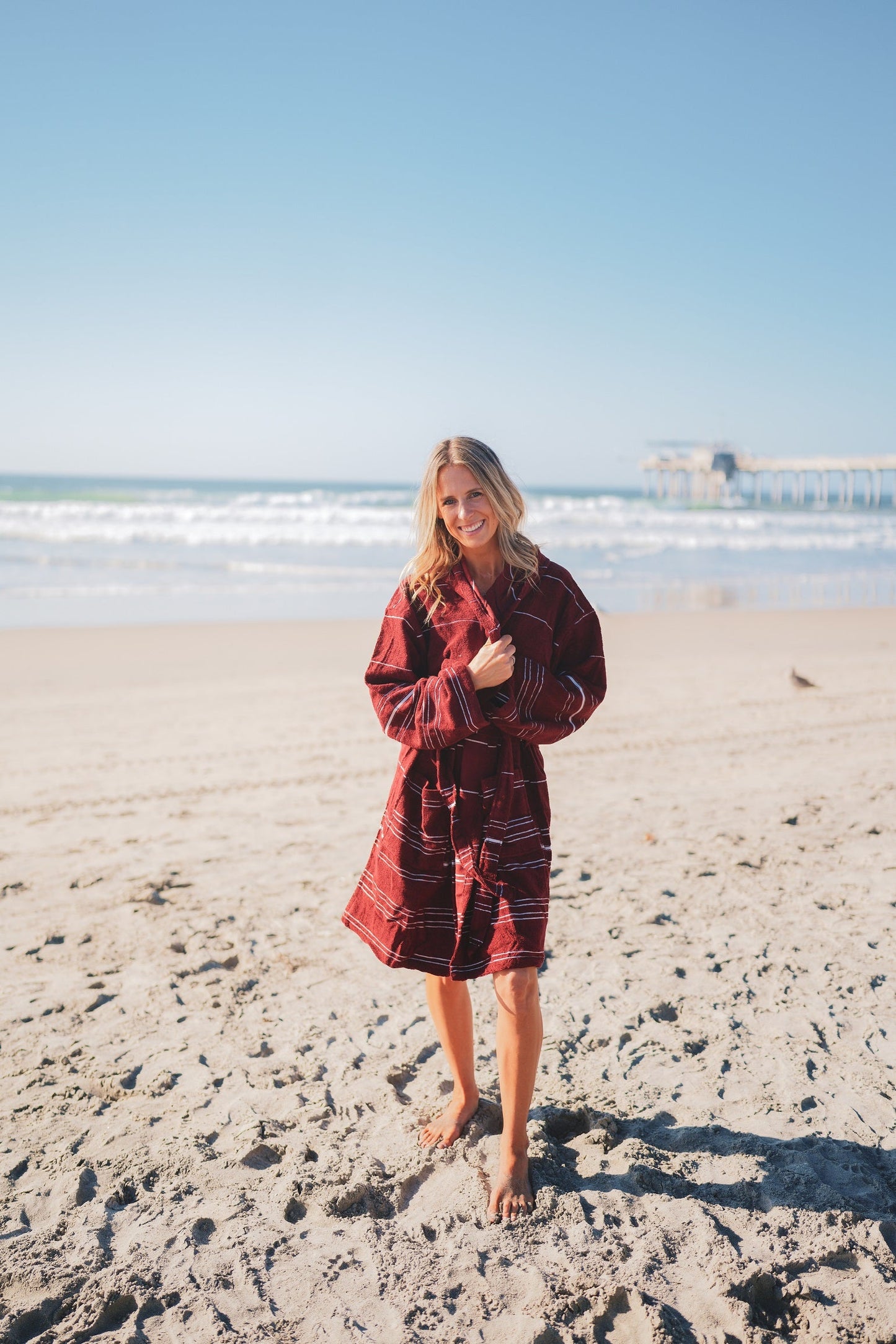 Del Mar Terry Bathrobe