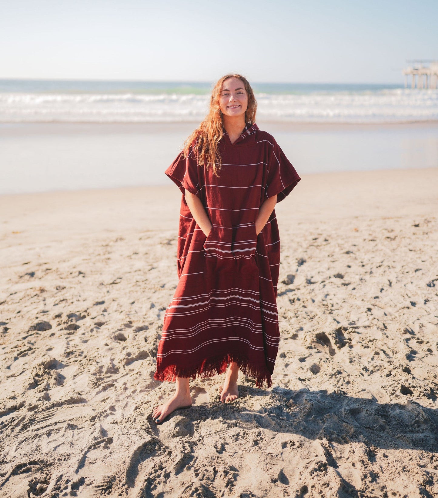 Del Mar Terry Poncho