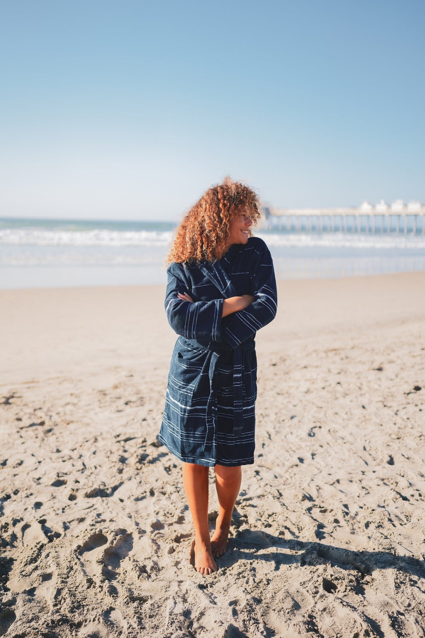 Del Mar Terry Bathrobe