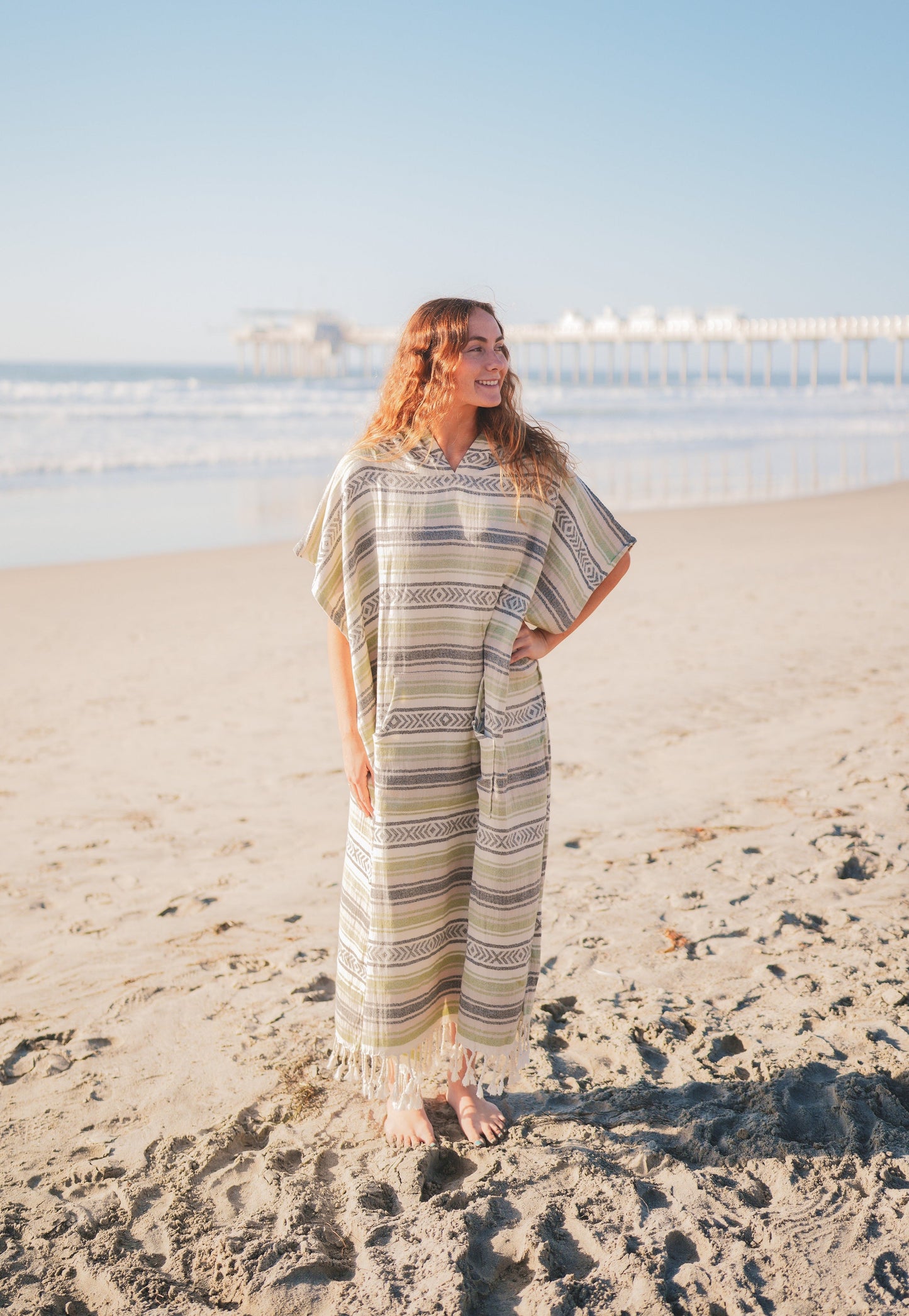 Santa Cruz Cotton Poncho