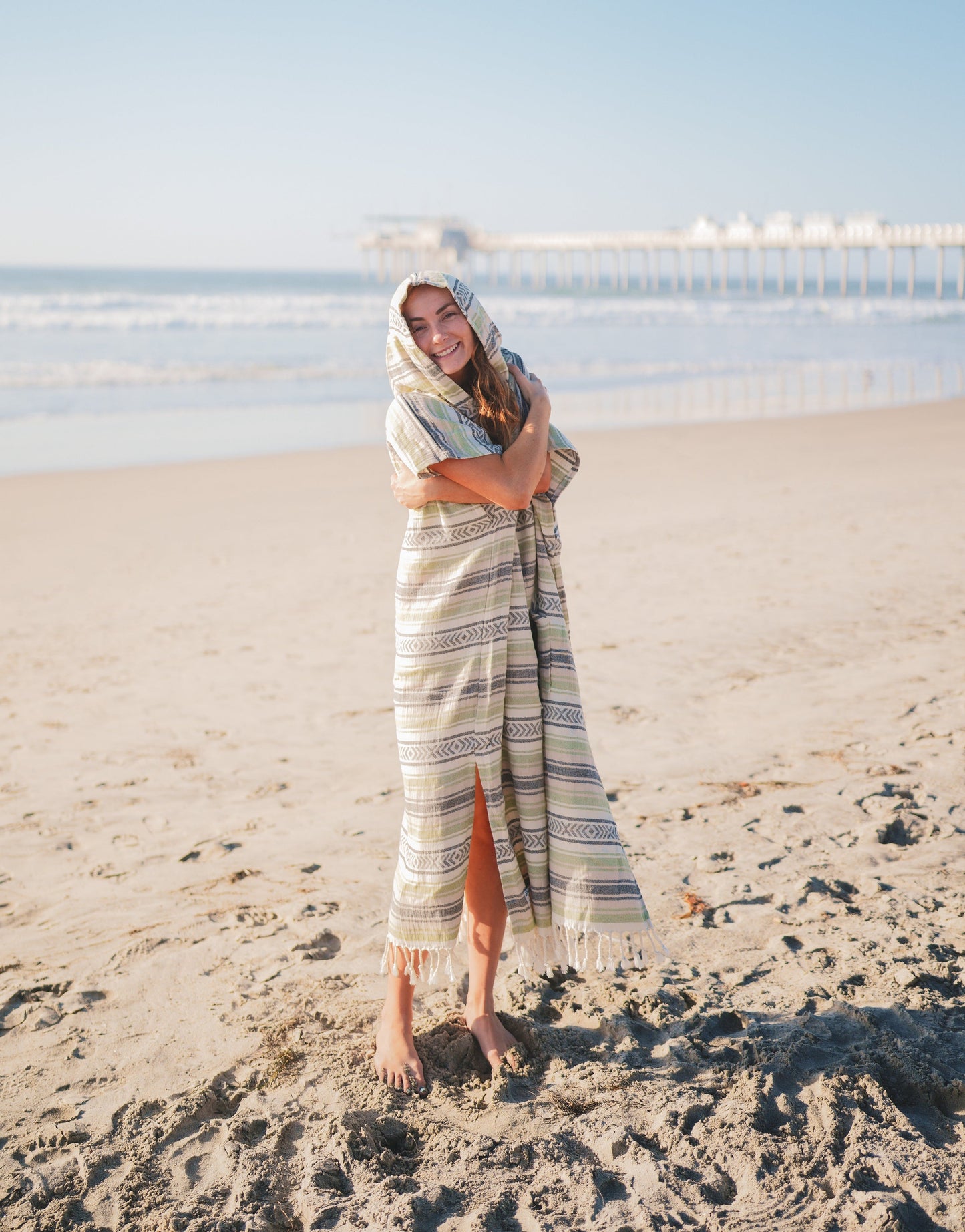 Santa Cruz Cotton Poncho