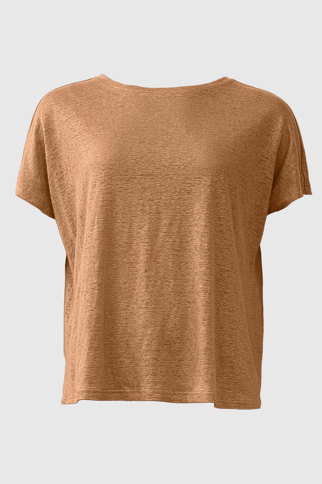 Evelyn Linen Tee in 4 Colors