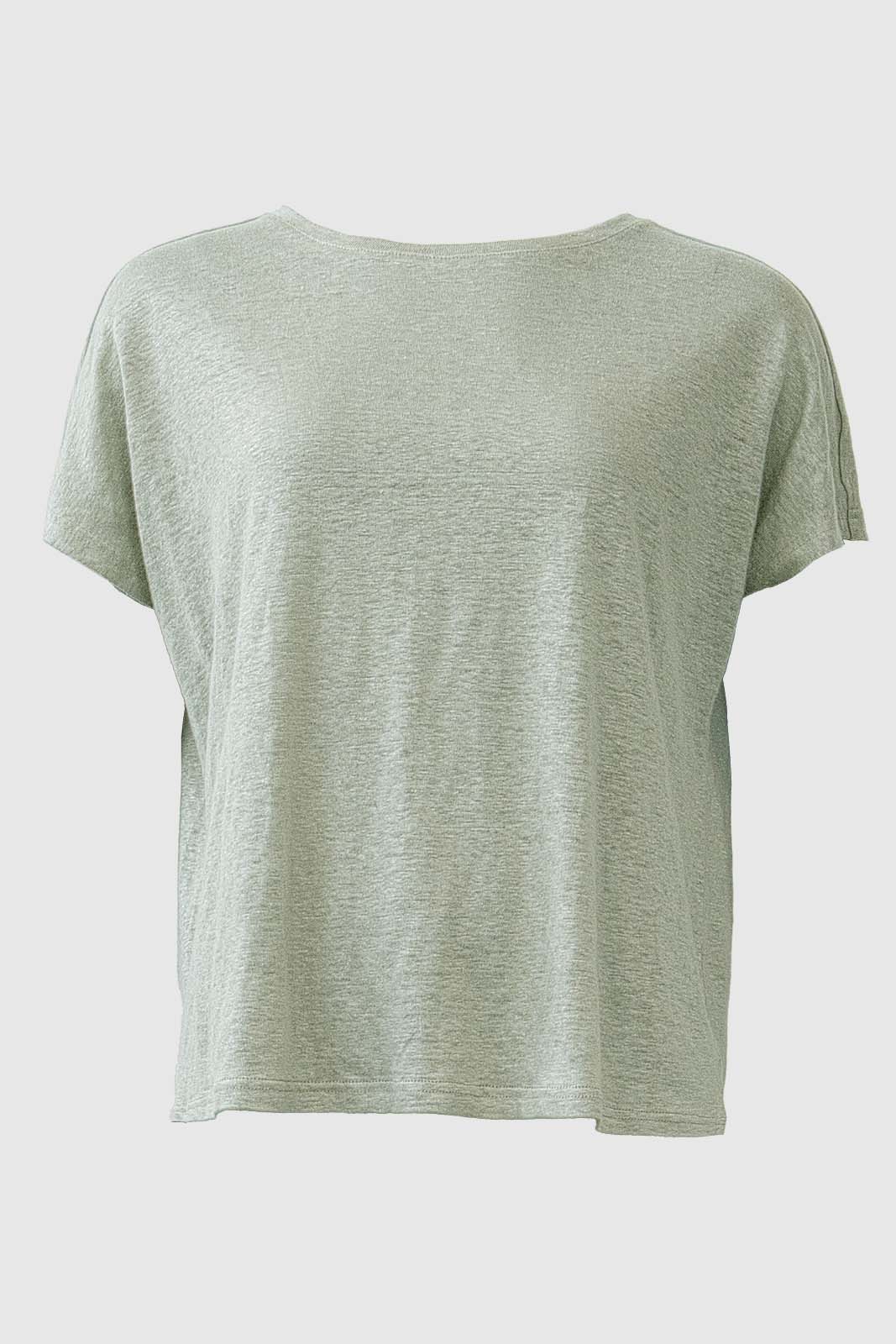 Evelyn Linen Tee in 4 Colors