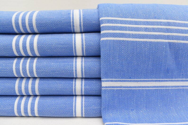 Monaco Turkish Towel - Blue