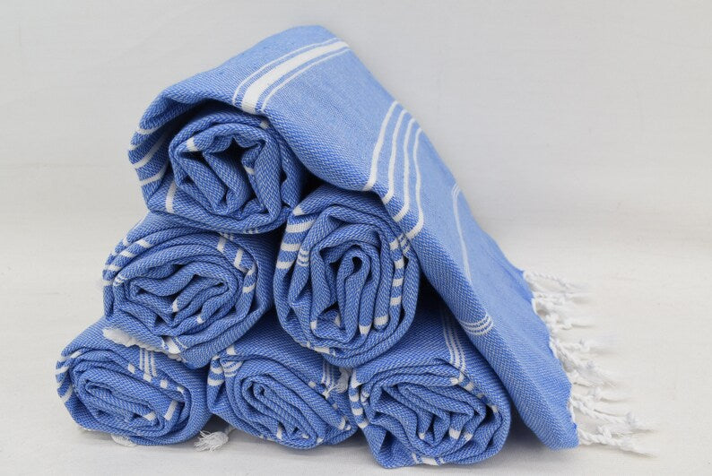 Monaco Turkish Towel - Blue