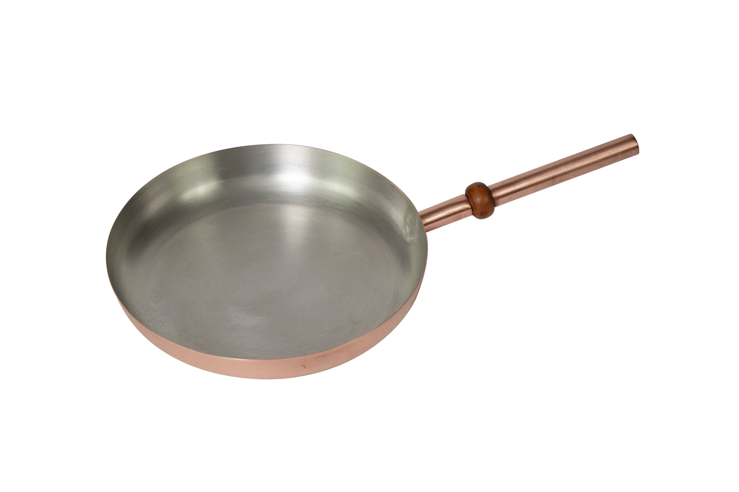 12" Round Plain Copper Pan