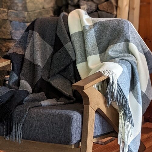 Lodge Plaid Alpaca Throw