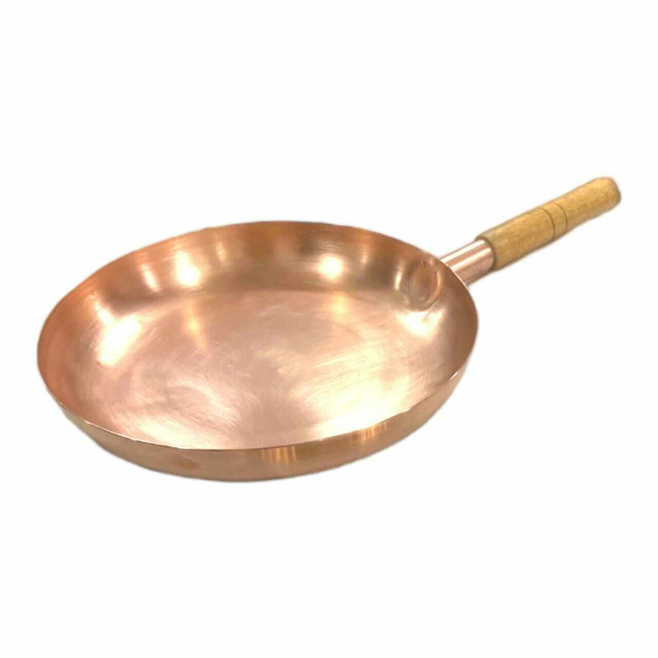 10" Round Plain Copper Pan