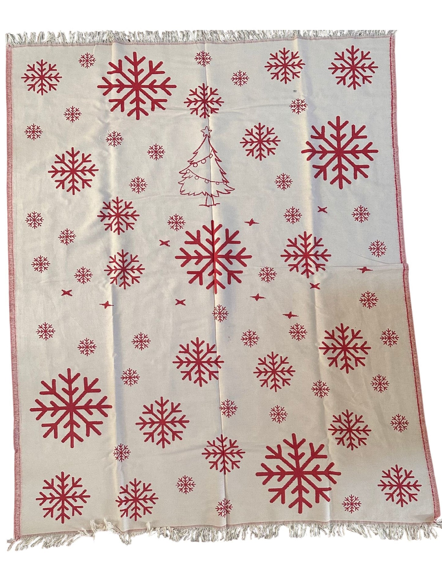 Christmas Turkish Cotton Throw