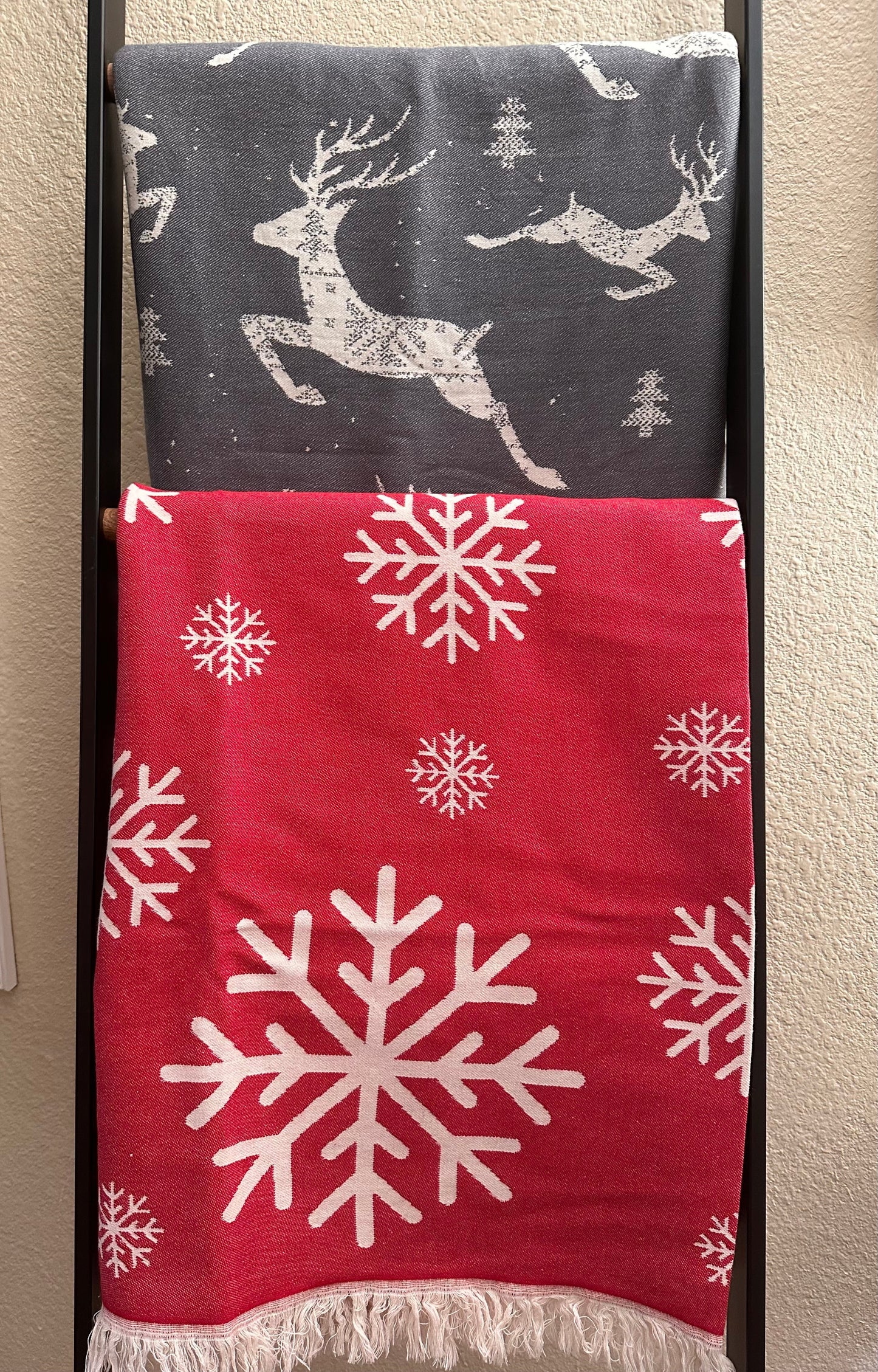 Christmas Turkish Cotton Throw