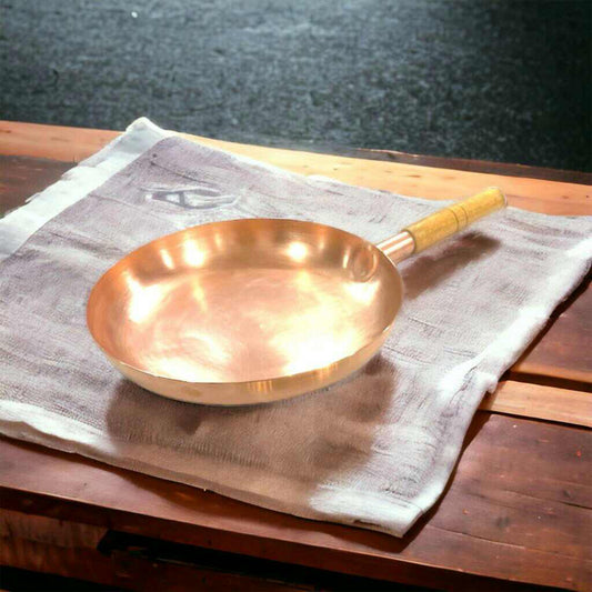 10" Round Plain Copper Pan