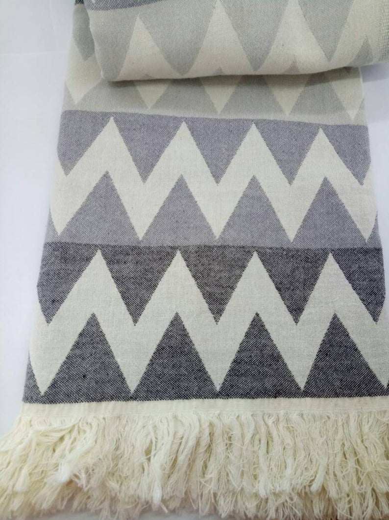 Zig Zag Turkish Towel